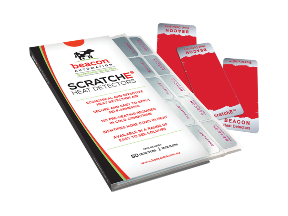 Scratch-E Heat Detector patches